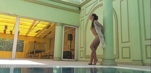  Nicole Pearl hot Russian pornstar gets naked